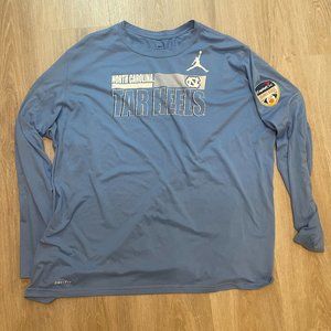 Team Issued UNC Tar Heels Orange Bowl Long Sleeve Shirt